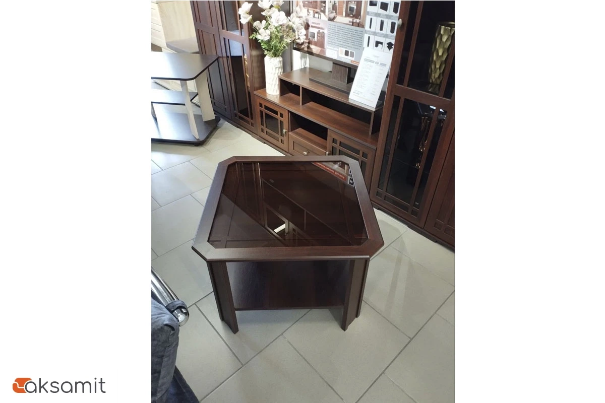 Sherlock 16 Стол журнальный орех шоколадный