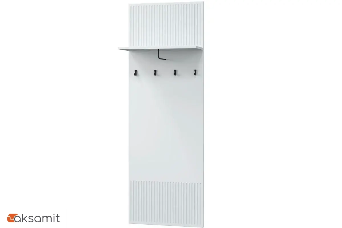 Вешалка настенная Шарлиз (Белый)