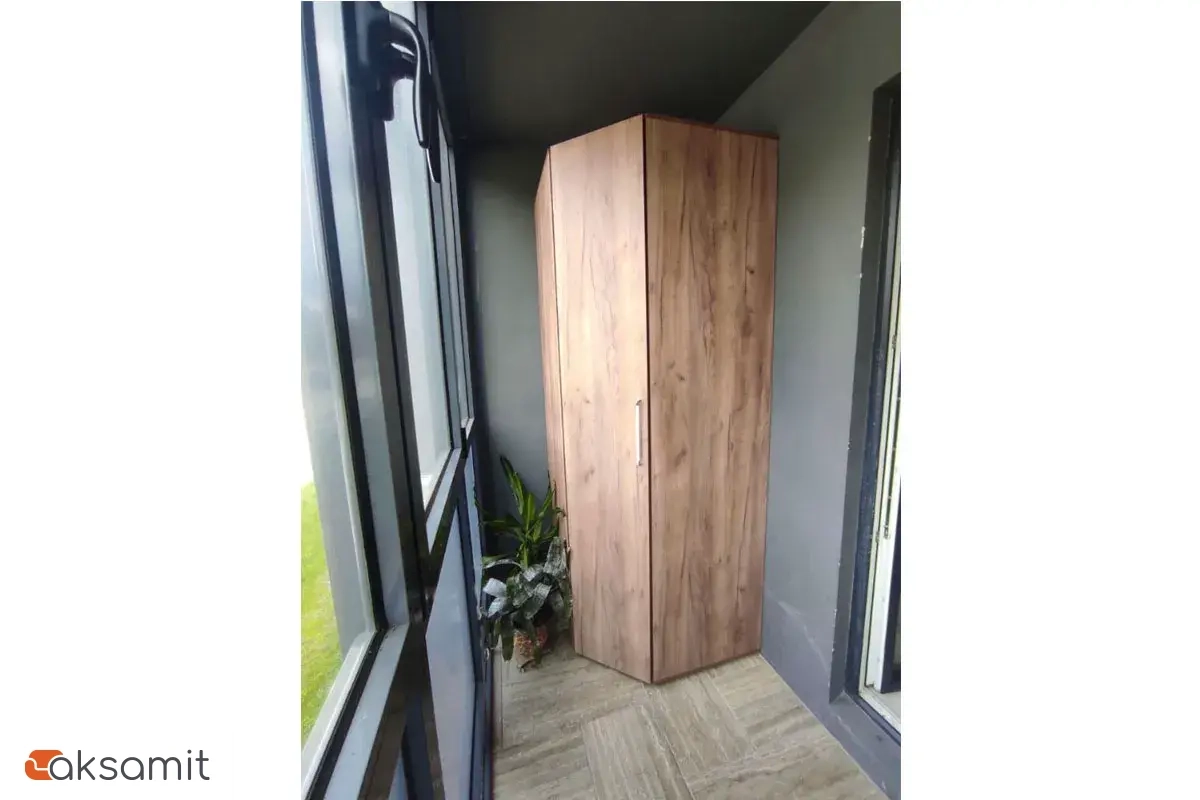 Монако 156 Шкаф угловой Дуб табачный Craft