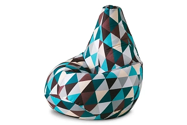 Кресло-мешок Груша Миди 2XL (Мебельный хлопок / Ромб)