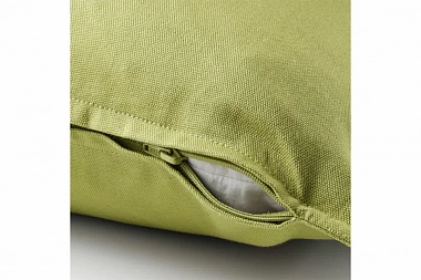 Чехол на подушку Гурли оливково-зеленый (7619329)