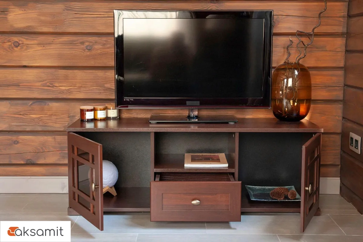 Sherlock 3 Тумба ТВ орех шоколадный