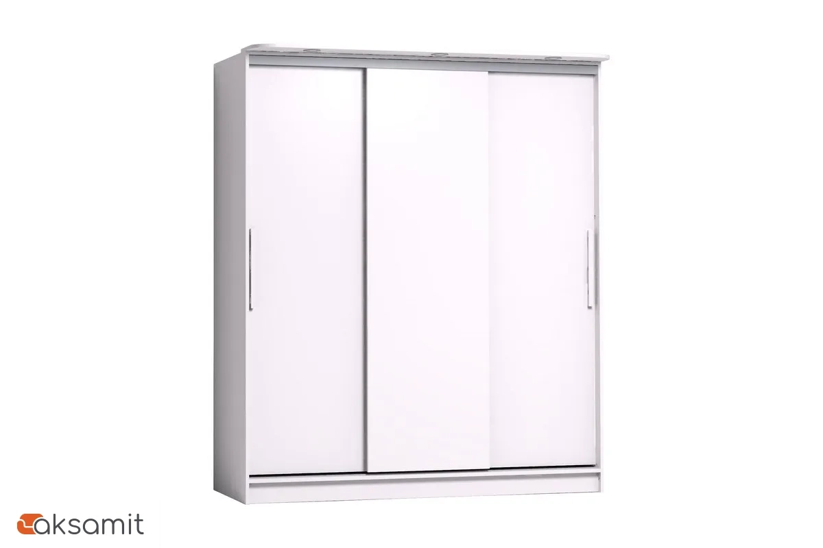 Шкаф-купе 1800 Strike ЛДСП/ЛДСП (Белый)