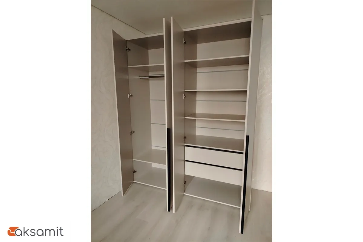 Шкаф для одежды Наоми 4-х дв. (Кашемир)