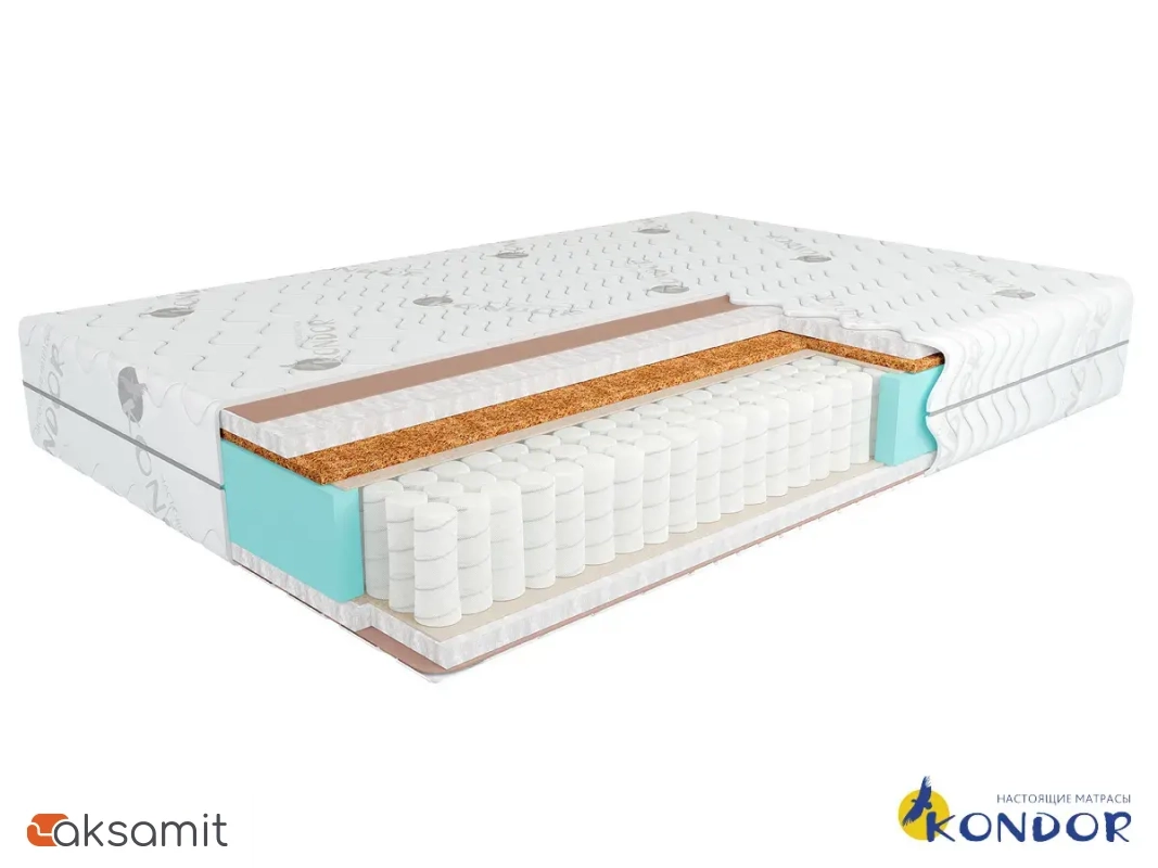 Матрас Kondor Simpo-2 Medio 140х200х18 трикотаж Матрас Kondor Simpo-2 Medio 140х200х18 трикотаж