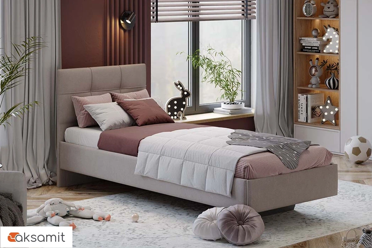 Кровать Элис с мягкой обивкой Тип 1 80х200 (Велюр/Ultra cashmere) Кровать Элис с мягкой обивкой Тип 1 80х200 (Велюр/Ultra cashmere)