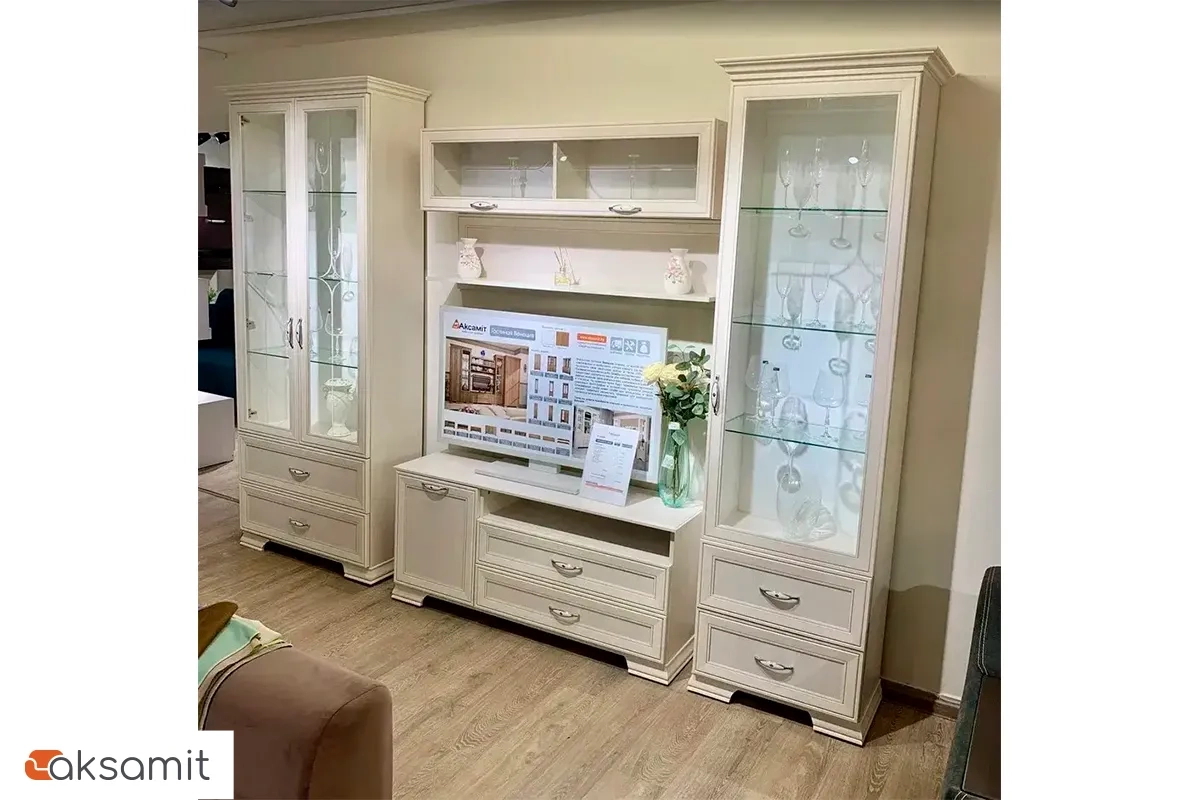 Гостиная Венеция комплект 2 (Бодега) фото