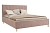 Кровать Венеция с ПМ 160х200 (Velutto/Розовый)