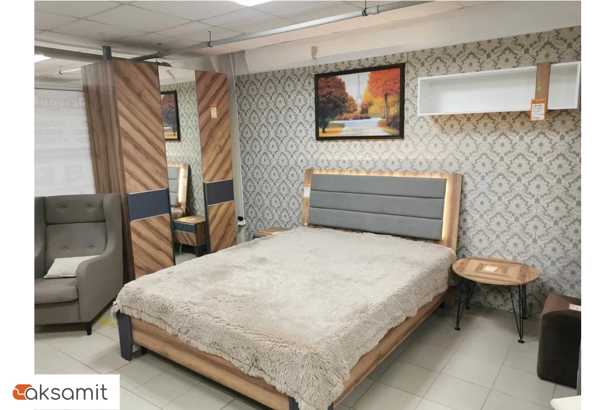 Кровать с подсветкой Моника Мод. 1.3 без орт. основания, без матраса 180х200 Кровать с подсветкой Моника Мод. 1.3 без орт. основания, без матраса 180х200