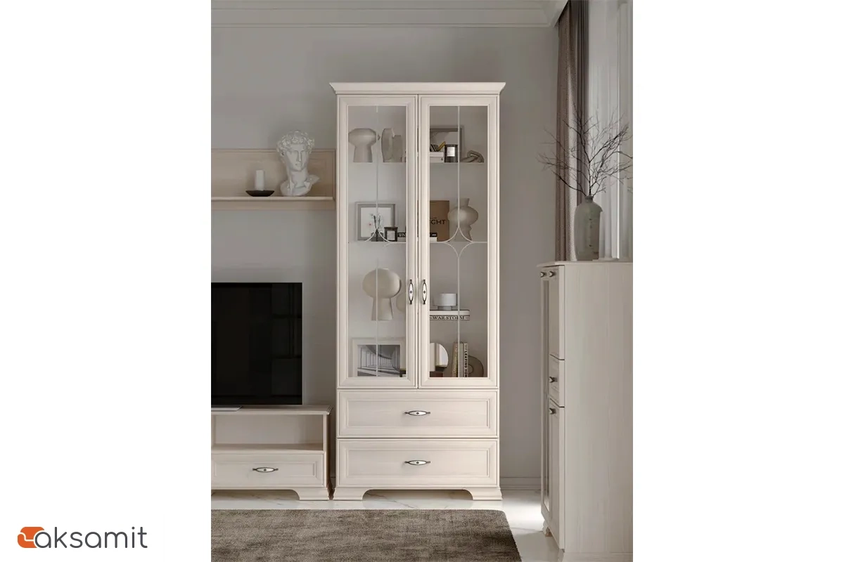 Венеция 16 Шкаф для посуды 2-х дверный фото