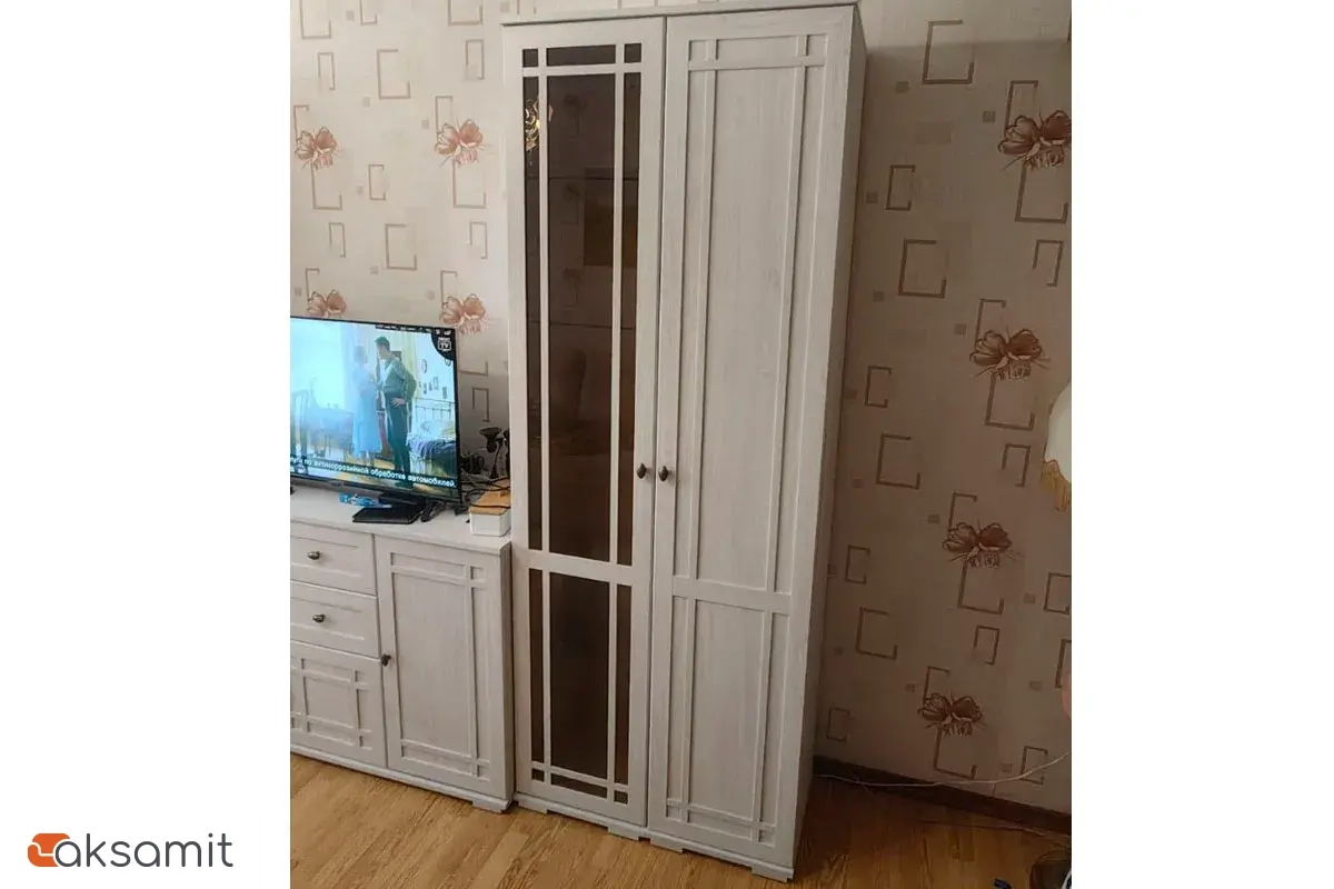 Sherlock 81 Шкаф для белья Правый Ясень Анкор светлый фото