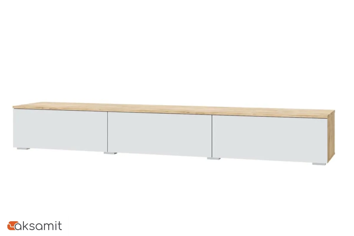 Гостиная Сканди (без панно) (Дуб бунратти / Белый бланш)