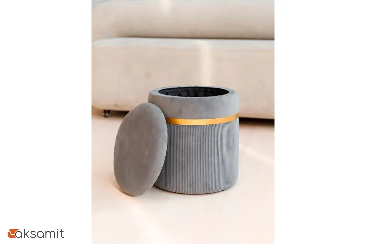 Пуф Лакси Серый