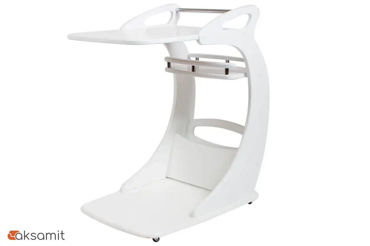 Подкатной столик Фаворит (Молочный дуб)