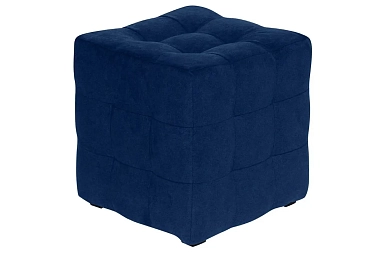 Пуф Лотос (Синий велюр)