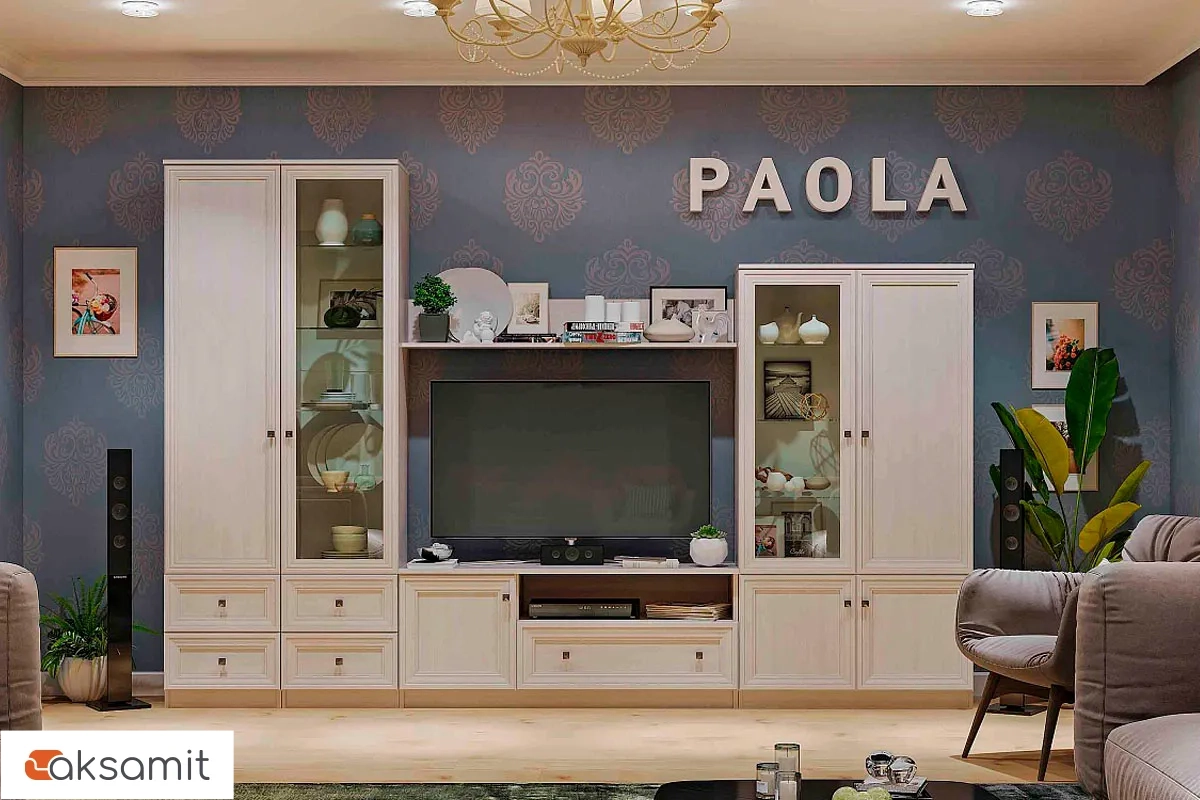 Шкаф МЦН Paola 1 (Ясень Анкор светлый) Шкаф МЦН Paola 1 (Ясень Анкор светлый) фото