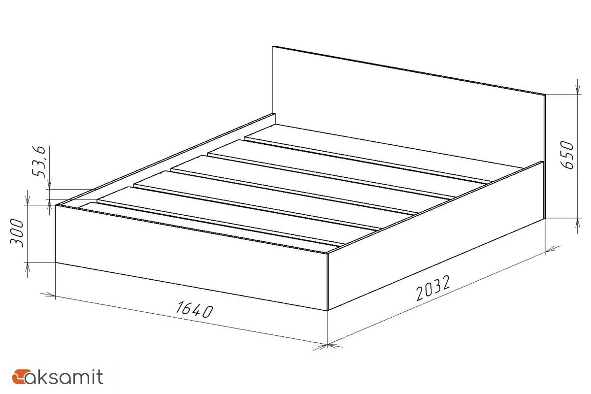 Кровать Ницца-14 160х200 (Белый) Кровать Ницца-14 160х200 (Белый)