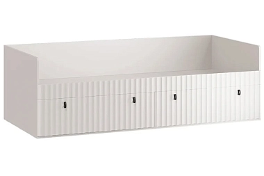 Кровать комбинированная Тиффани (900) Тип 1 (Кашемир / Кашемир матовый)