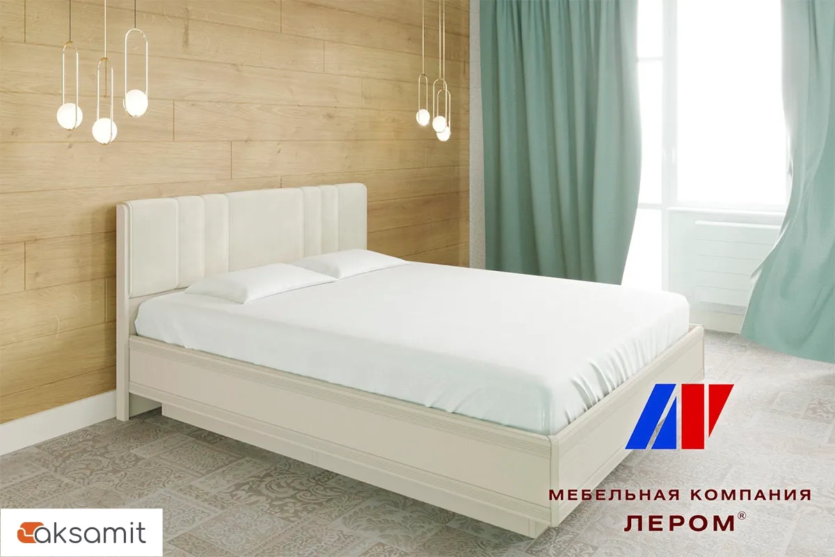 Кровать КР-1013-СК-В с ПМ 160х200 (Серый Кашемир/Велюр) Кровать КР-1013-СК-В с ПМ 160х200 (Серый Кашемир/Велюр)