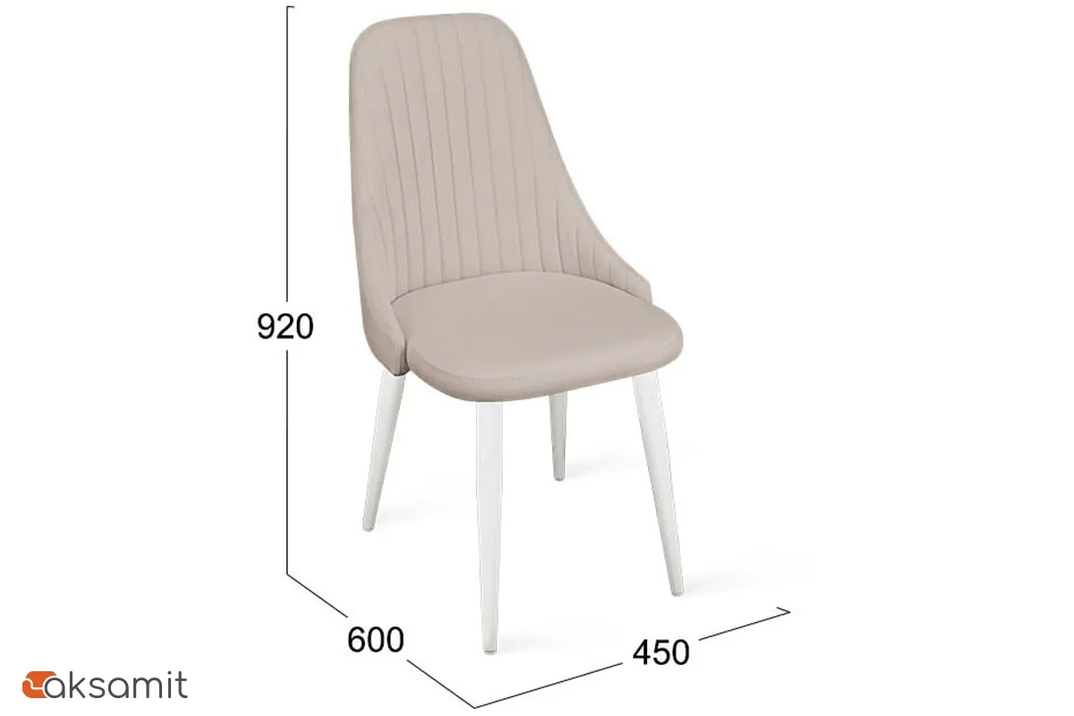 Стул Франк исп.2 ДП2-30 (конус) (Белый матовый/Микровелюр Catania Ivory/Бежевый) Стул Франк исп.2 ДП2-30 (конус) (Белый матовый/Микровелюр Catania Ivory/Бежевый)