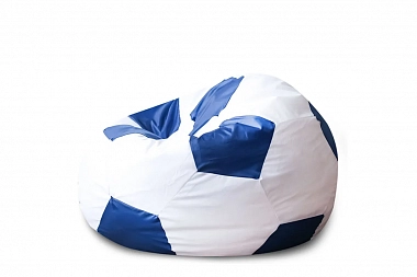 Кресло Мяч (Бело-синий/Оксфорд)