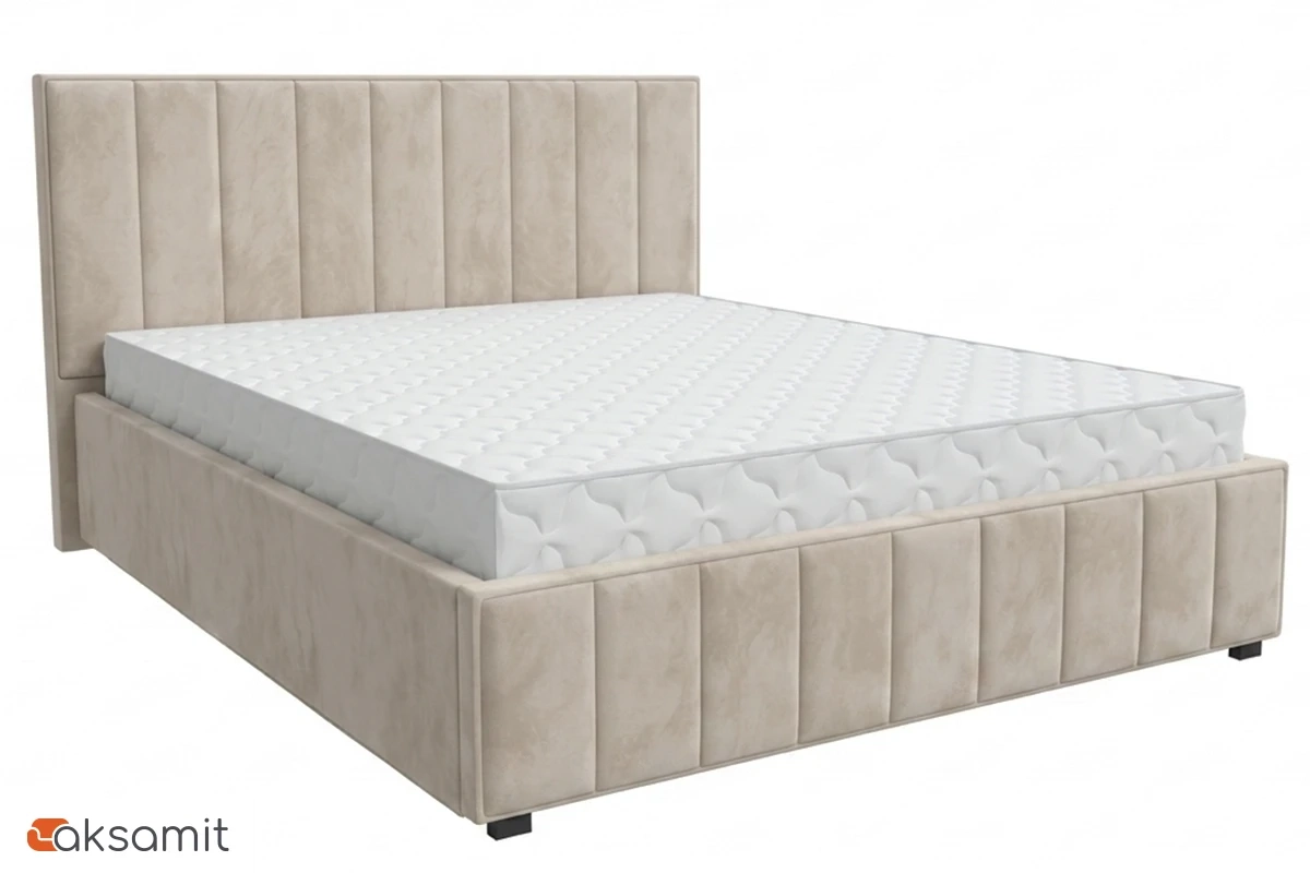 Кровать Кордова-1 с ПМ 140х200 (Teddy 304)