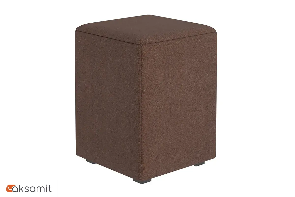 Пуф Рим (Ткань вивальди / Коричневый)