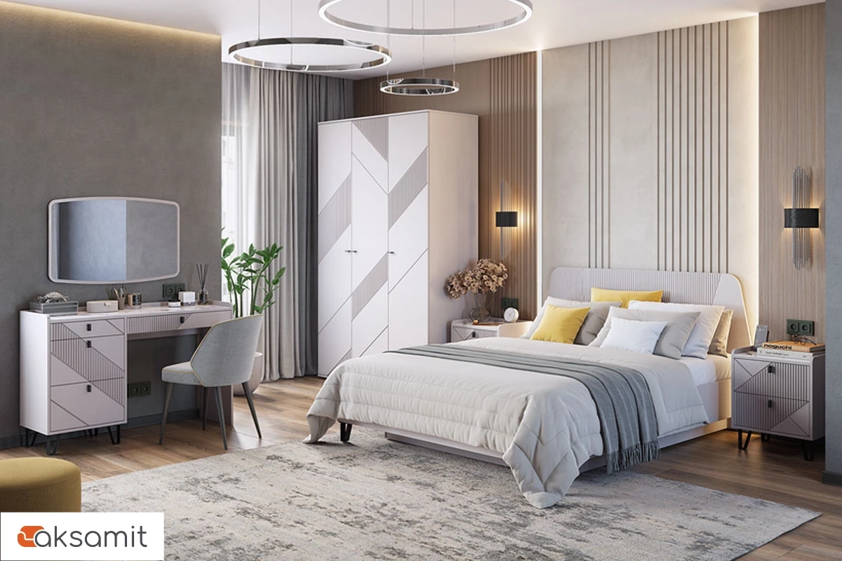 Тумба прикроватная Кашемир (Кашемир/Сантьяго)