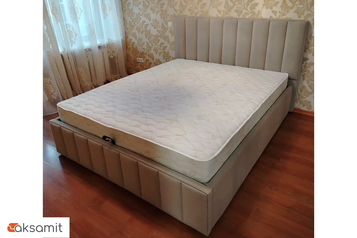 Кровать Кордова-1 с ПМ 160х200 (Luma 02) 2 кат.