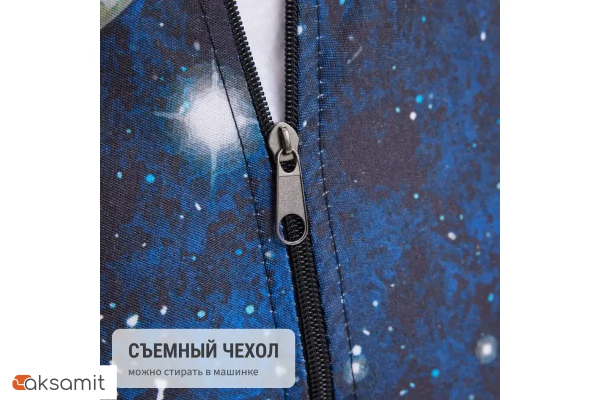 Кресло-мешок Груша Стандарт 3XL (Мебельный хлопок / Космос)