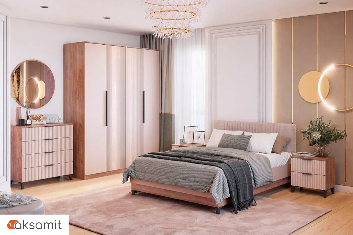 Зеркало настенное Тоскана (Дуб табачный)