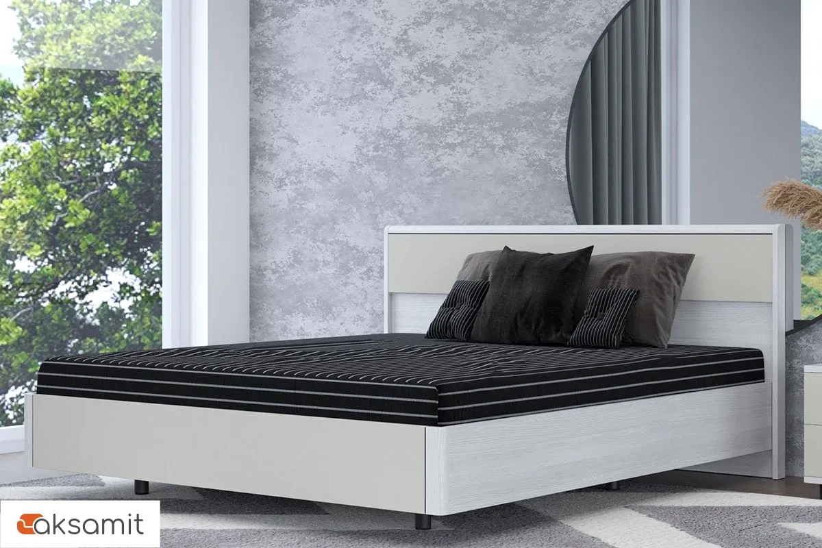 Кровать КР-5004-СЯ-КМ 180х200 (Снежный Ясень/Кашемир Матовый) Кровать КР-5004-СЯ-КМ 180х200 (Снежный Ясень/Кашемир Матовый)