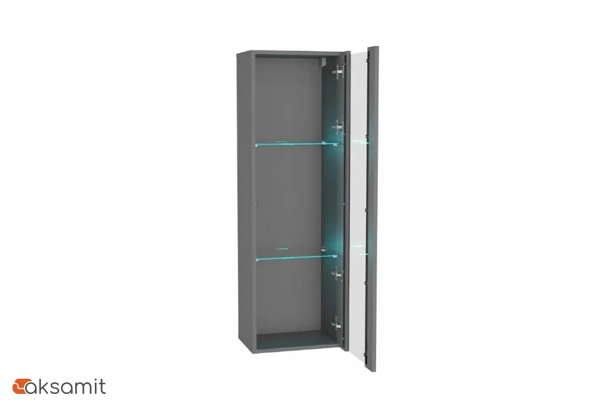 Шкаф навесной Point Тип-21 Серый Графит (71775200) Шкаф навесной Point Тип-21 Серый Графит (71775200)