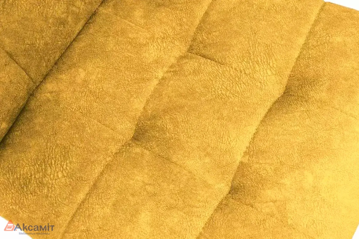 Стул Аспен К1С (Черный муар/Микровелюр Wellmart Yellow)