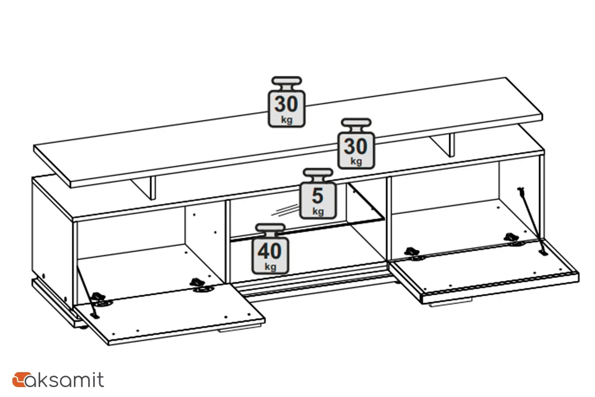 Nature 3 Тумба ТВ