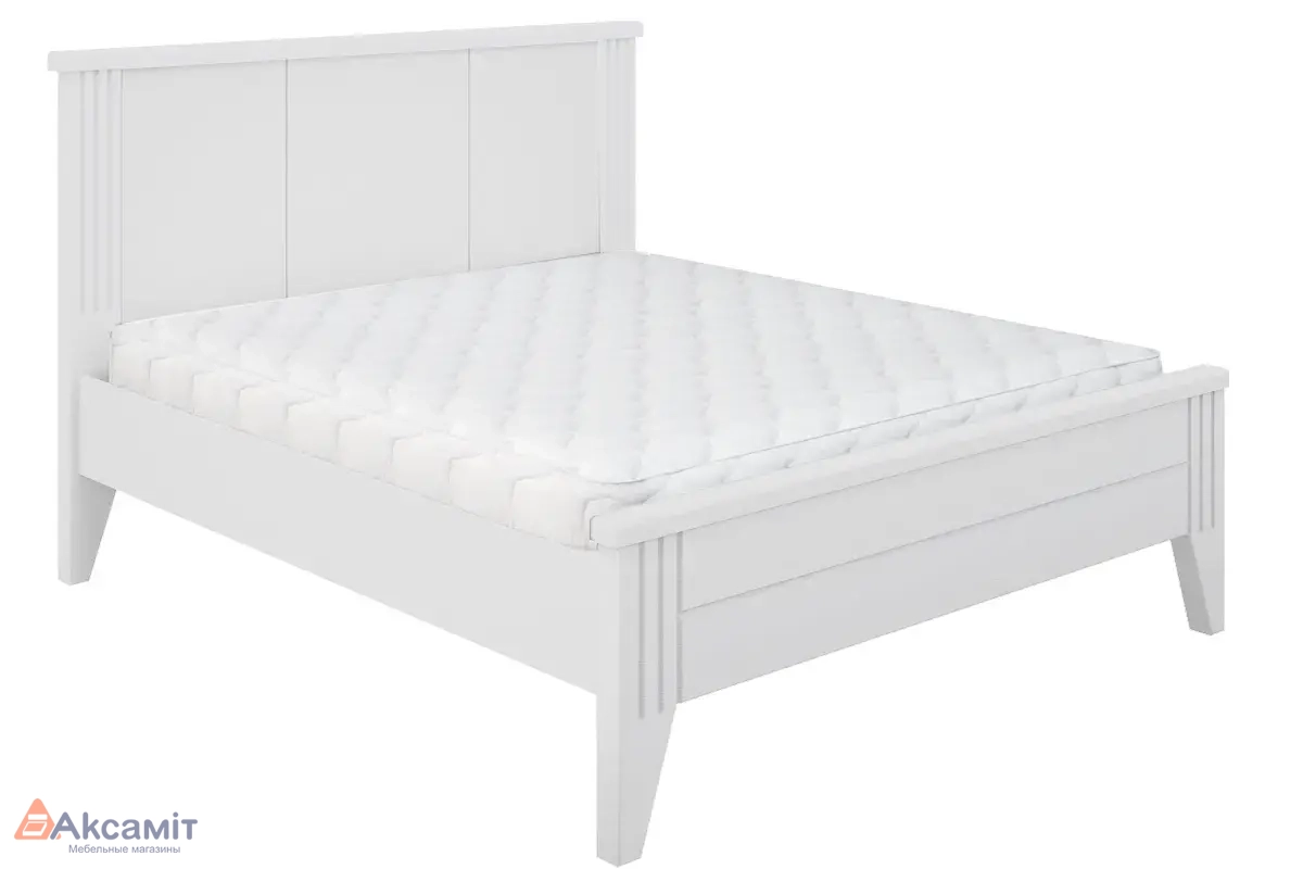 Кровать Верона 140х200 (массив) (Белый)