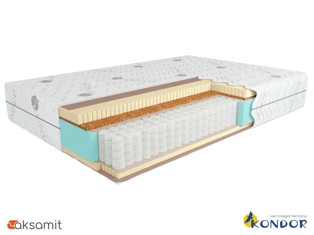 Матрас Kondor Bora-3 Medio 160х200х22 трикотаж Матрас Kondor Bora-3 Medio 160х200х22 трикотаж
