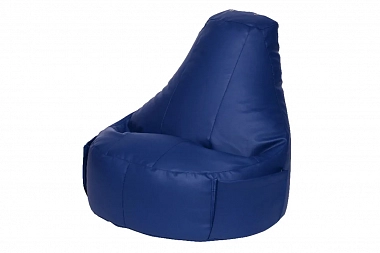 Кресло Комфорт (Синяя/Экокожа)