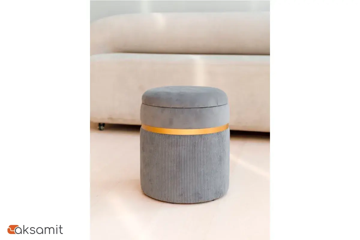 Пуф Лакси Серый