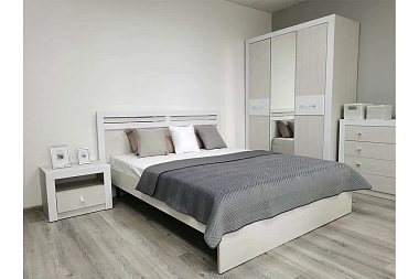 Спальня Амели (Дуб Харбор белый) фото