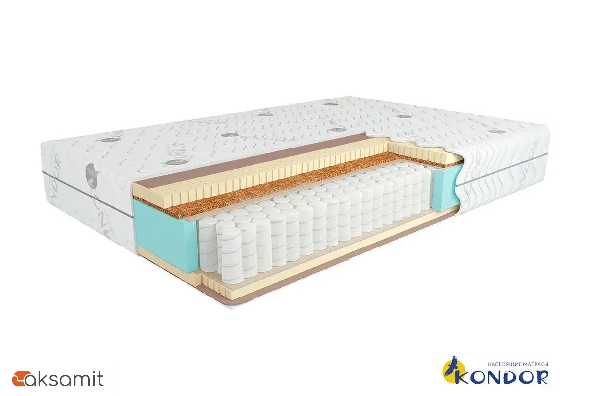 Матрас Kondor Bora-3 Hard 140х200х22 трикотаж Матрас Kondor Bora-3 Hard 140х200х22 трикотаж