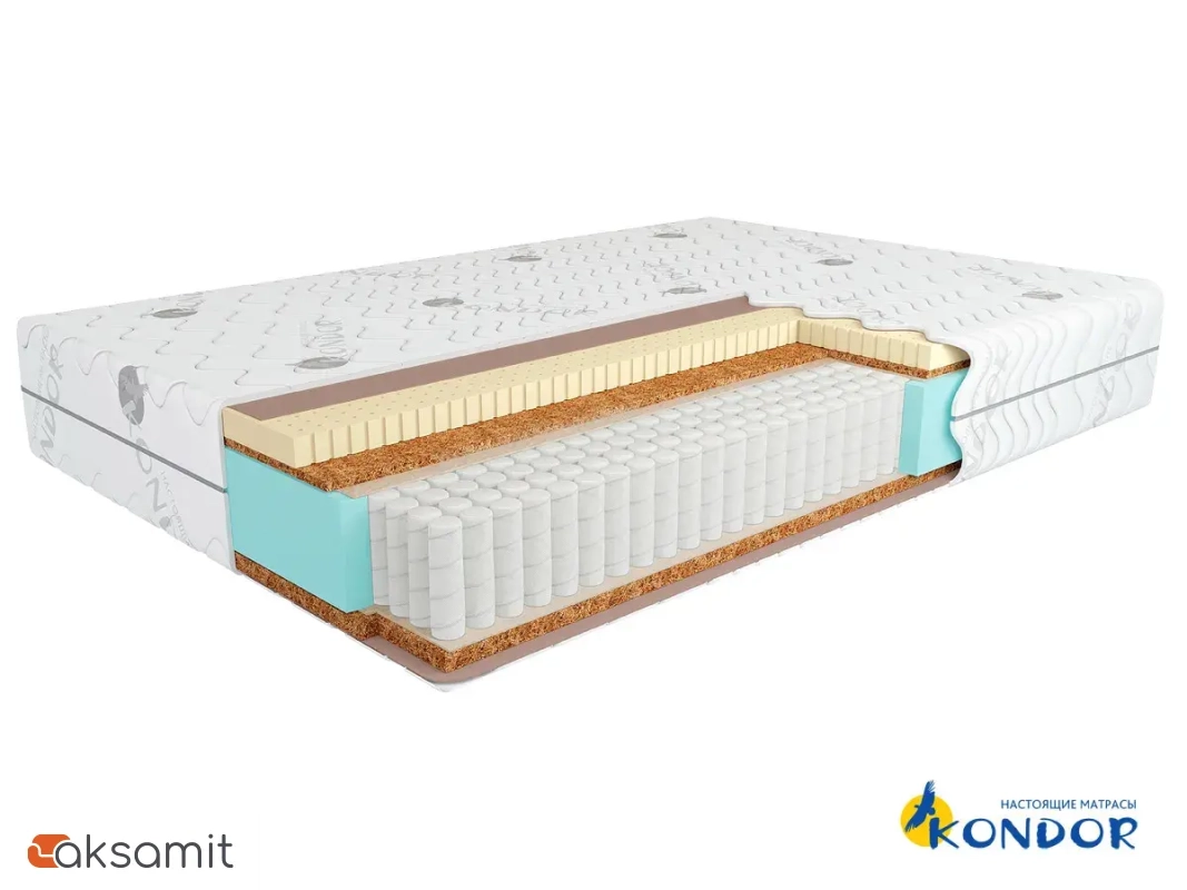 Матрас Kondor Jamaika-2 Multi 90х200х21 трикотаж Матрас Kondor Jamaika-2 Multi 90х200х21 трикотаж