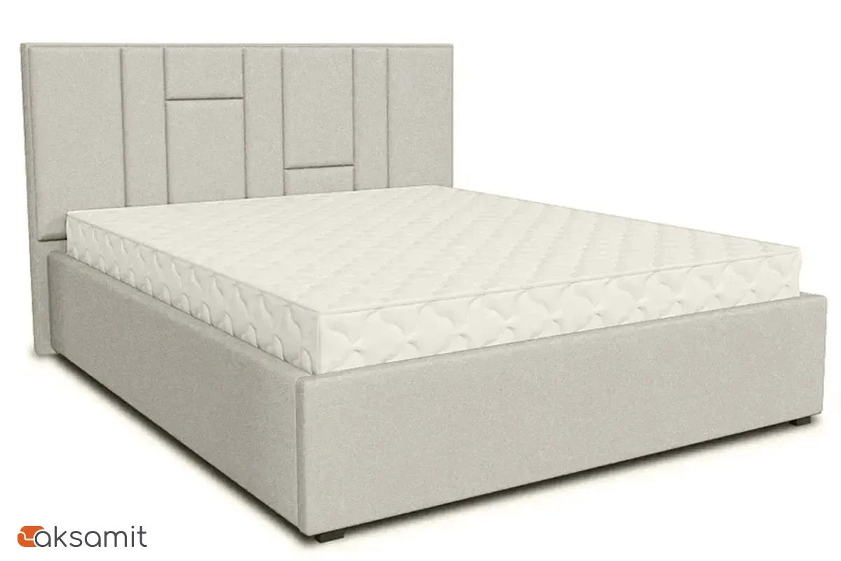 Кровать Монтана-1 с ПМ 160х200 (Luma 02) 2 кат.