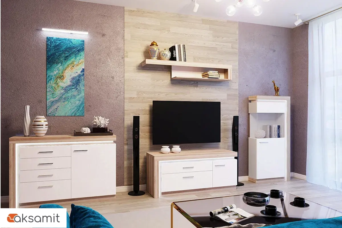 Гостиная Люмен (Белый снег) фото