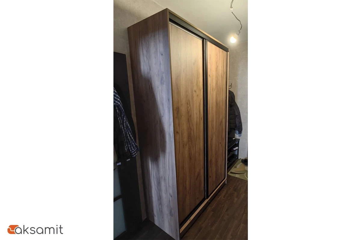 Шкаф-купе 1200 Домашний ЛДСП/ЛДСП (Дуб Табачный Craft) Шкаф-купе 1200 Домашний ЛДСП/ЛДСП (Дуб Табачный Craft) фото