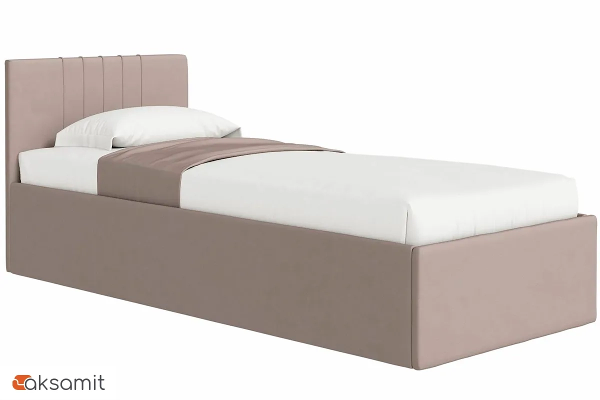 Кровать Соло односпальная с ПМ 90х200 (Newtone Cacao/Капучино) Кровать Соло односпальная с ПМ 90х200 (Newtone Cacao/Капучино)