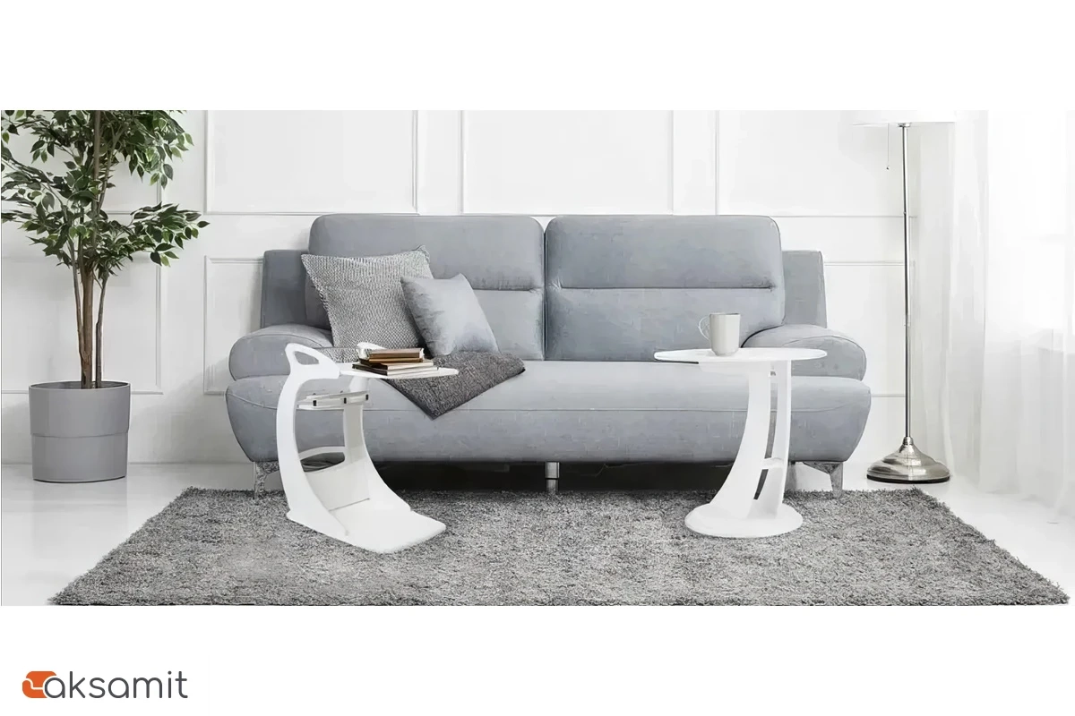 Подкатной столик Фаворит (Молочный дуб)