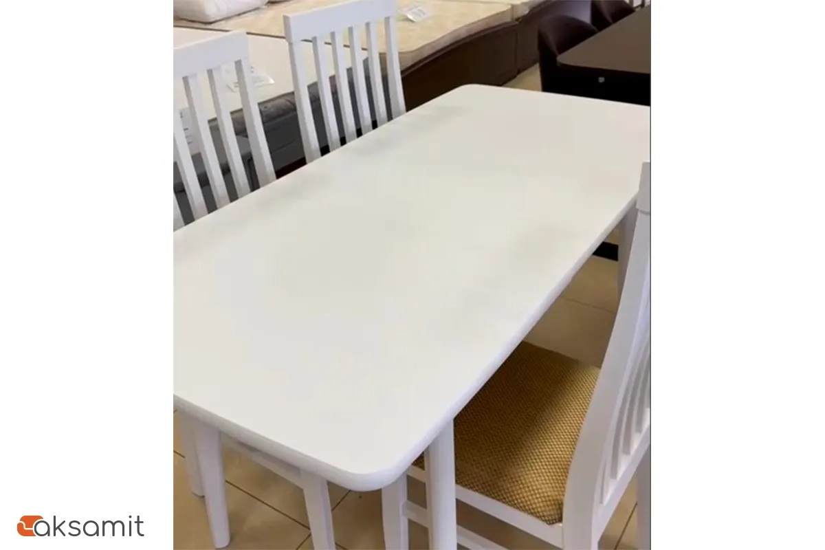 Стол обеденный Сканди (Белый)