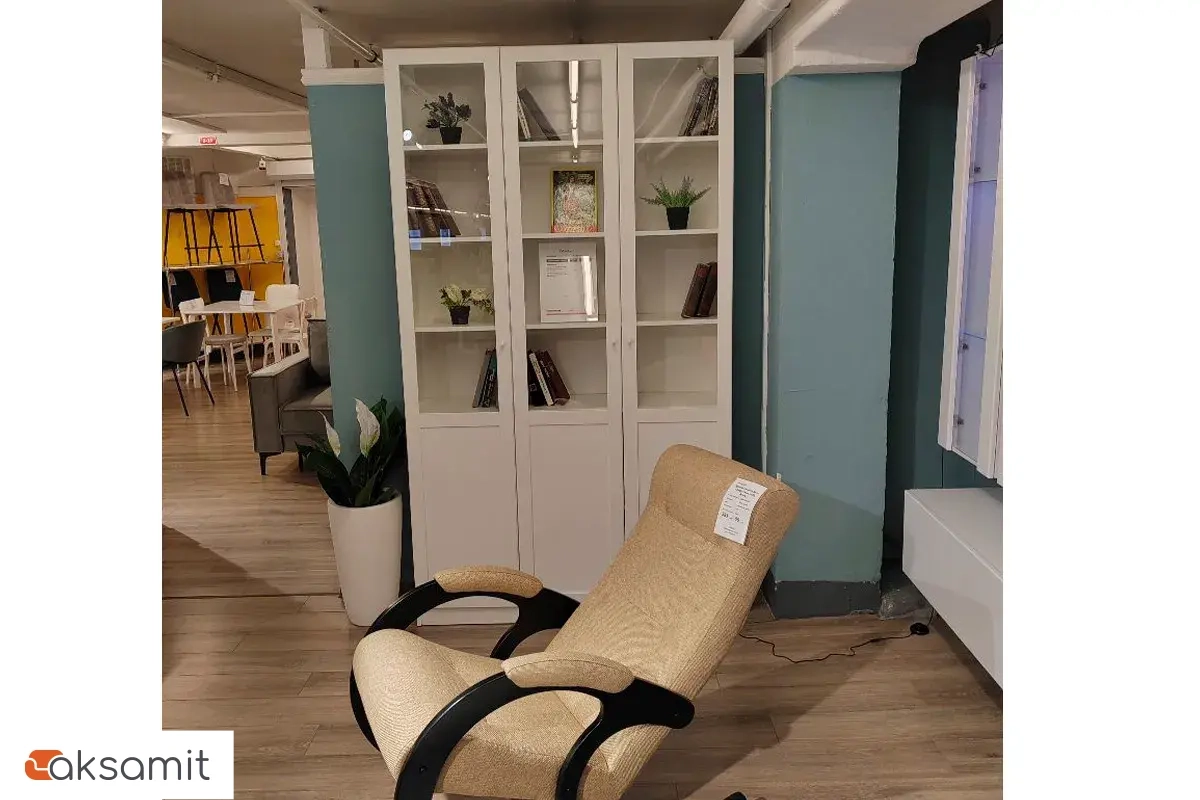 Шкаф для книг Харрис 31 (Белый)