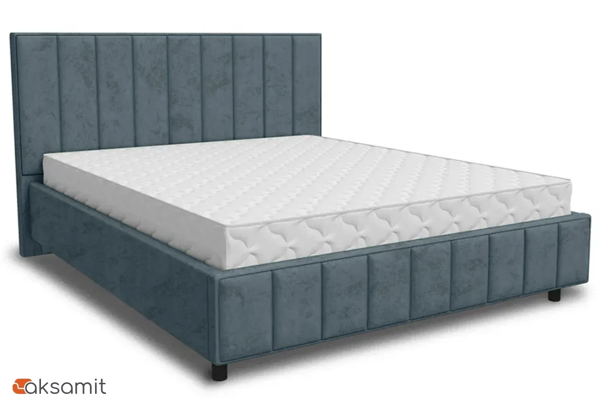Кровать Кордова-3 с ПМ 160х200 (Катания VL-2101-24 / Мышино-серый) 1 кат. Кровать Кордова-3 с ПМ 160х200 (Катания VL-2101-24 / Мышино-серый) 1 кат.